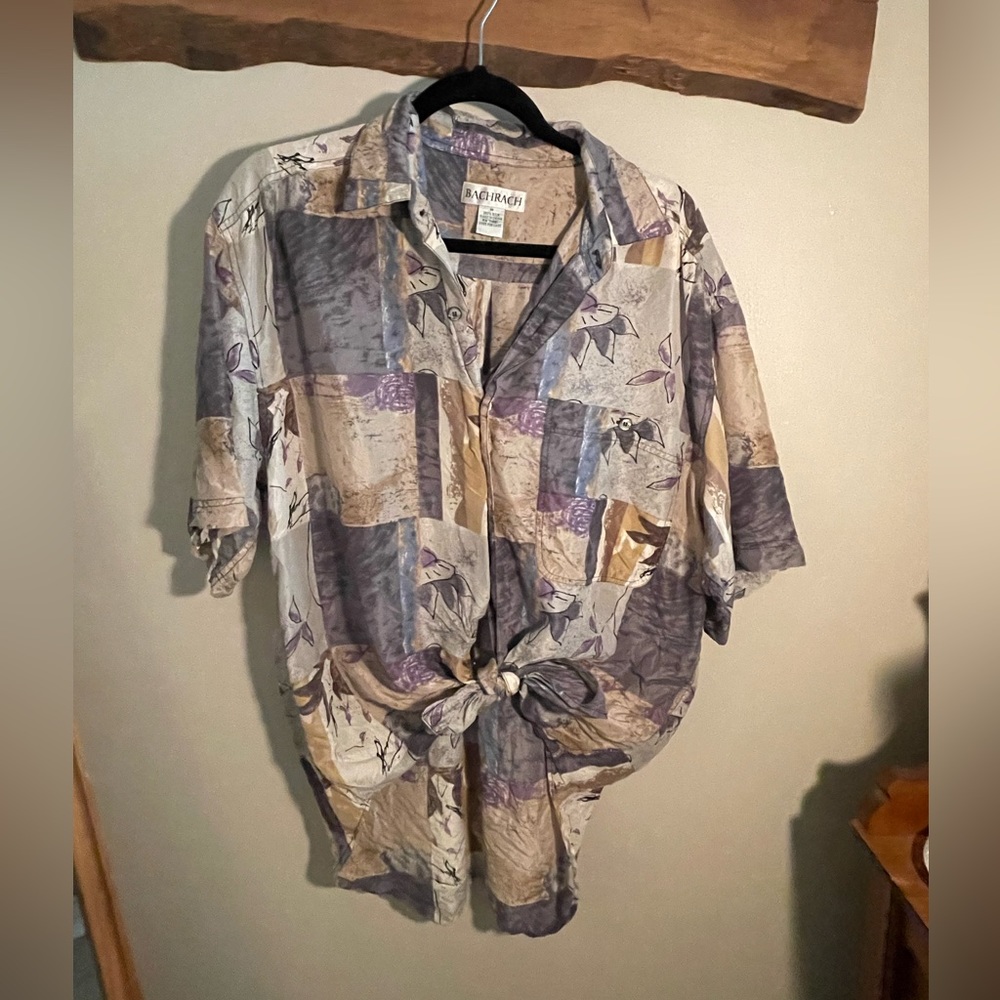 Bachrach Multicolor Casual Button Down Shirt